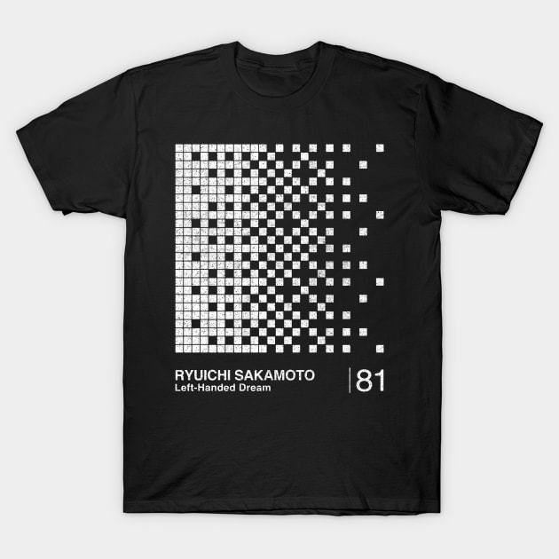 Left-Handed Dream / Minimalist Graphic Design Fan T-Shirt by saudade